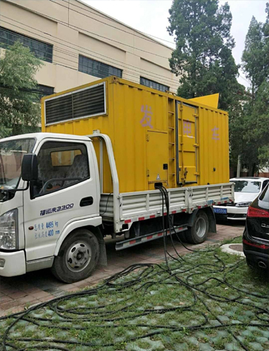 依兰发电车出租-柴油发电机组排烟系统设计要求及其考虑因素